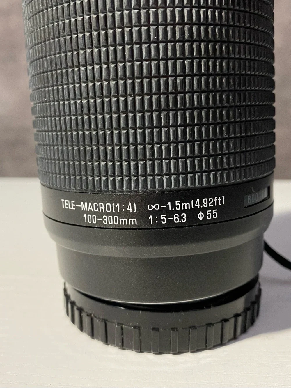 Promaster AF 100-300mm f/5-6.3 Tele-Macro Lens for Canon EF Mount w/ Caps 55mm